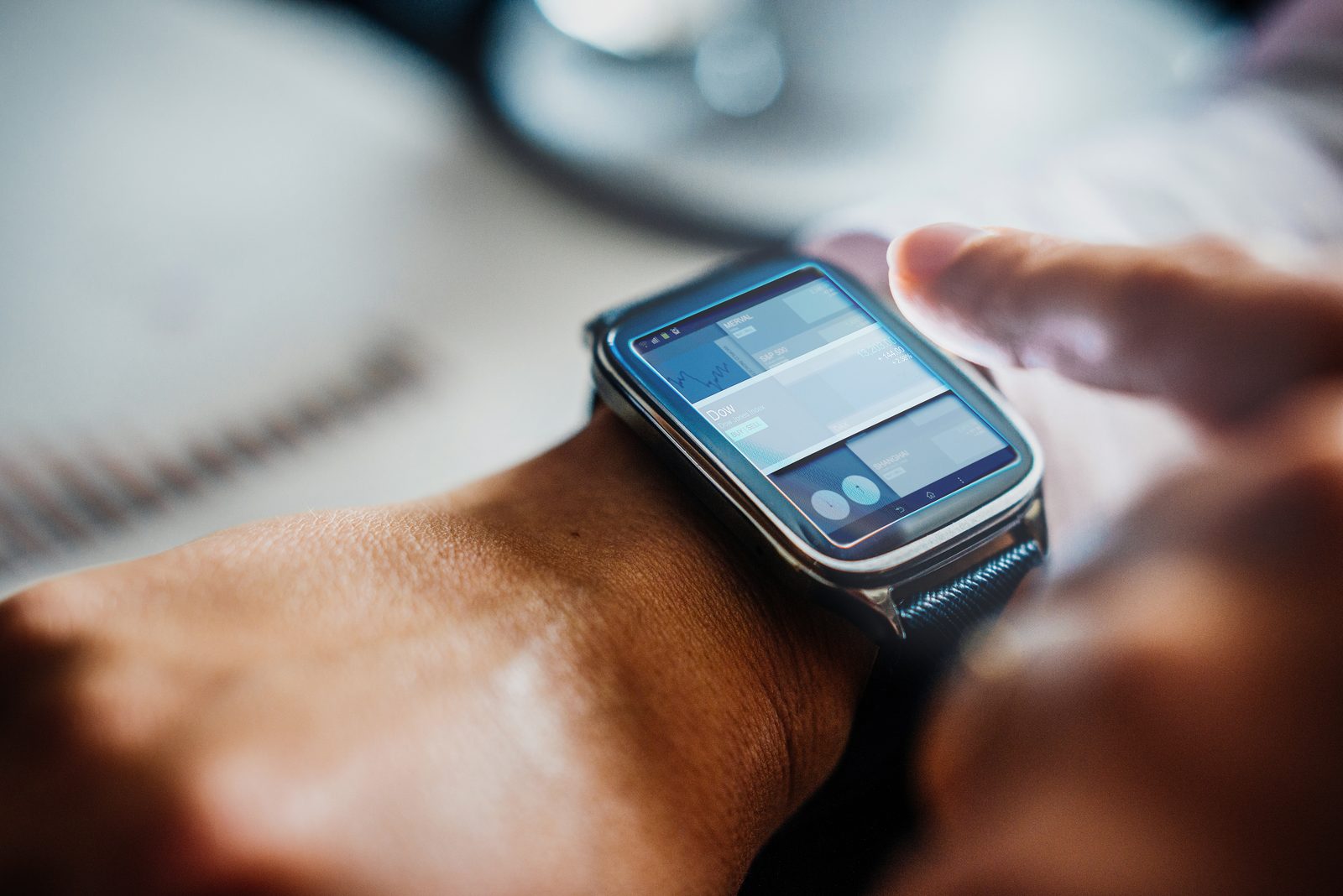 Smart Watch Used to Control a Smart Thermostat