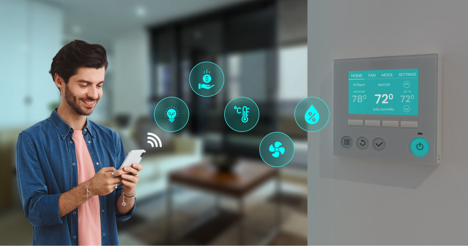 Smart thermostats
