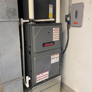 Furnace after replacement