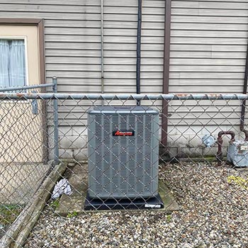 Air conditioner after replacement