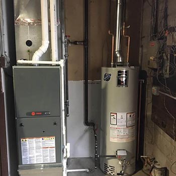 Furnace after replacement