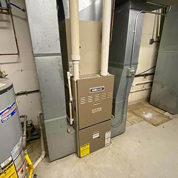 Furnace before replacement