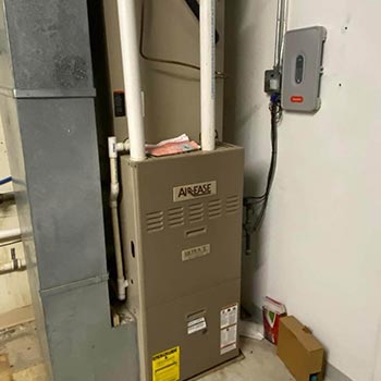 Furnace before replacement