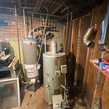 Boiler before upgrade