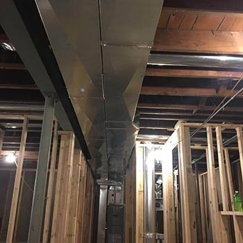 Full ductwork installation
