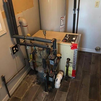 Modulating boiler