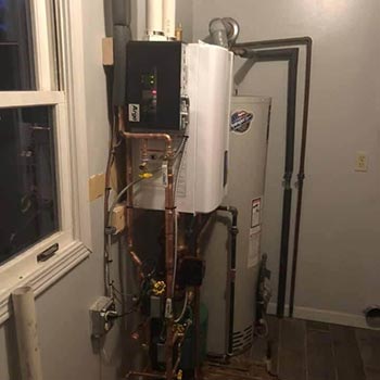 Modulating boiler