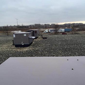 Rooftop unit installation