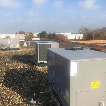 Rooftop unit installation